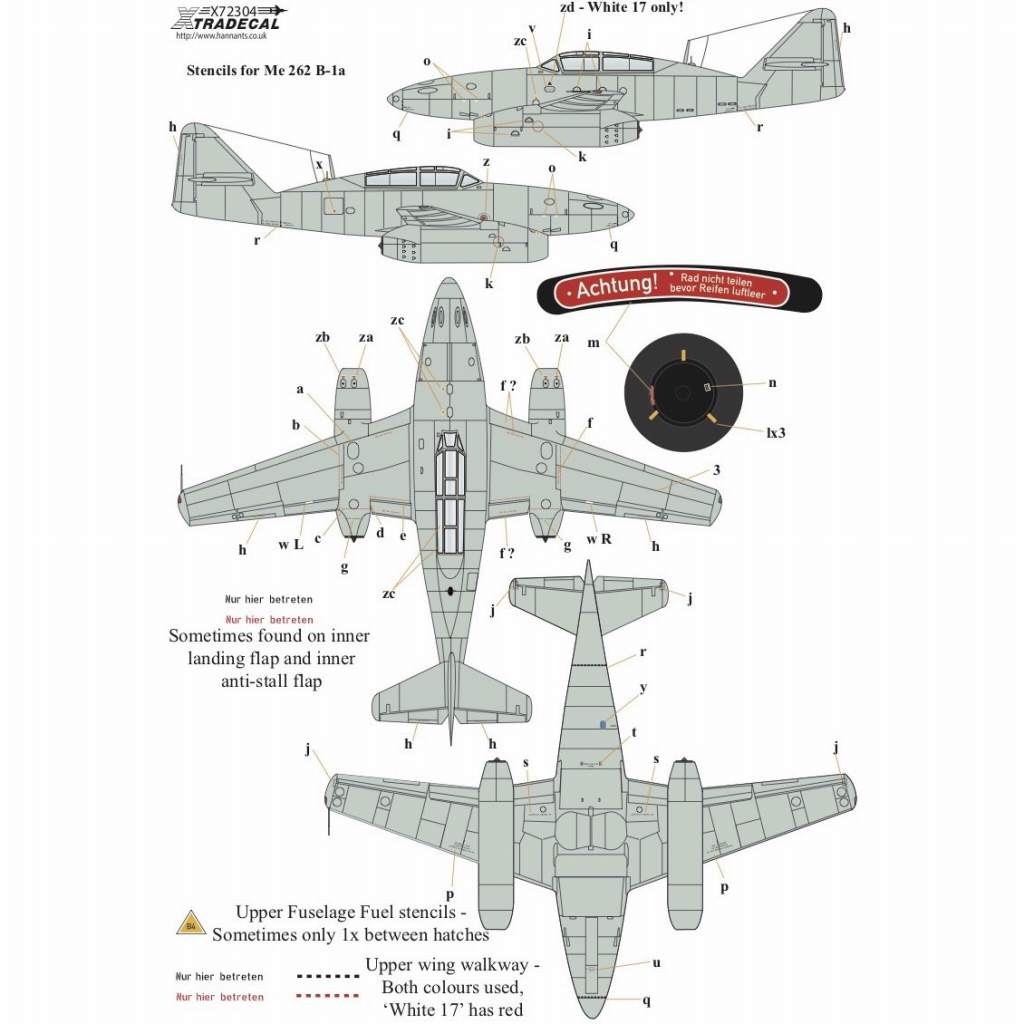 X72304 メッサーシュミット Me262B-1a/B-1U1 & アヴィア CS-92