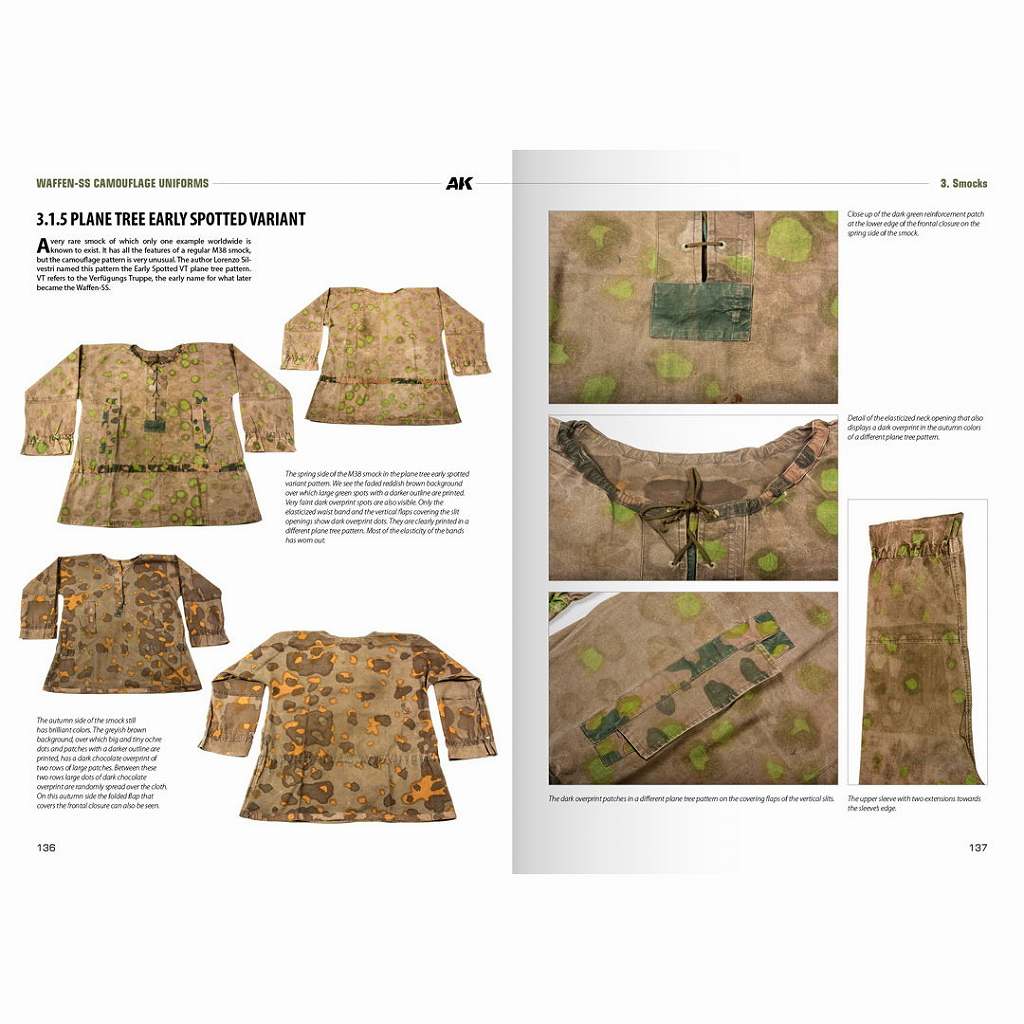 AK130008 Waffen-SS 武装親衛隊の迷彩服 | AKインタラクティブ