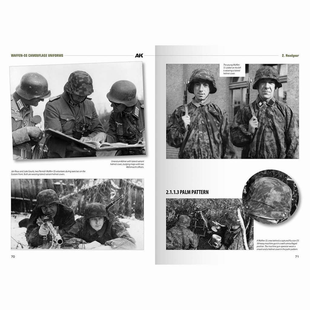 AK130008 Waffen-SS 武装親衛隊の迷彩服 | AKインタラクティブ