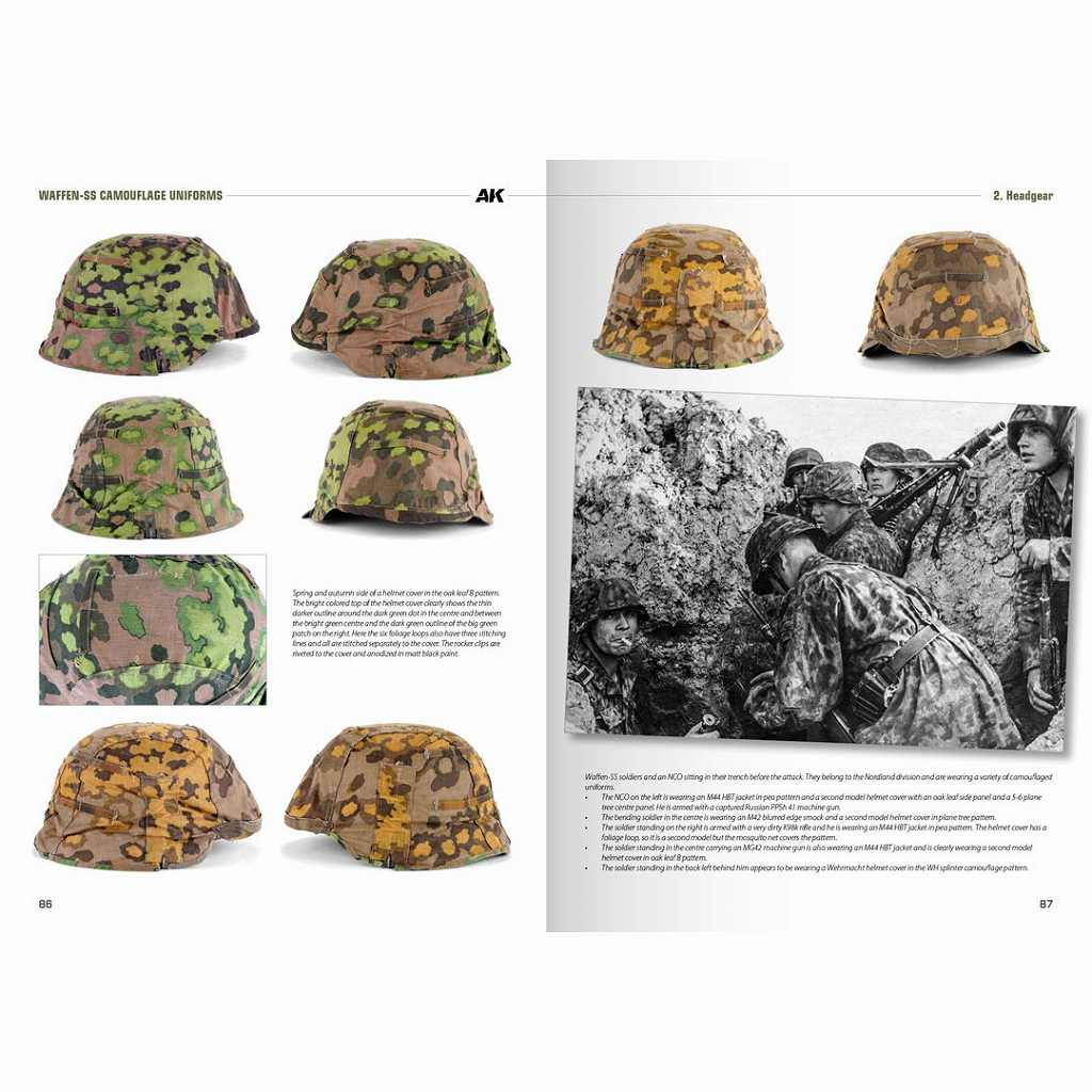 AK130008 Waffen-SS 武装親衛隊の迷彩服 | AKインタラクティブ