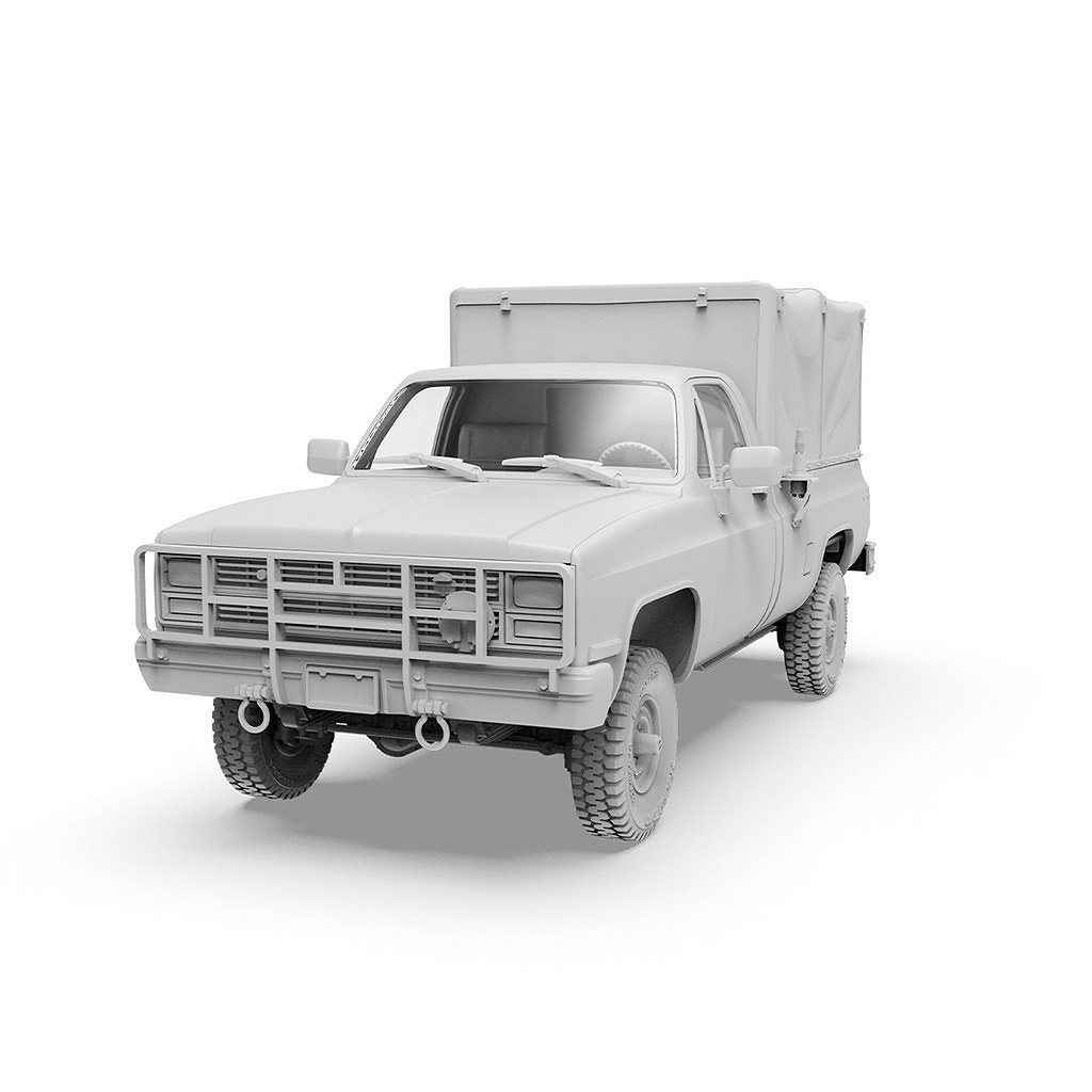 AK35031 1/35 M1008 ���ѥȥ�å����դ�