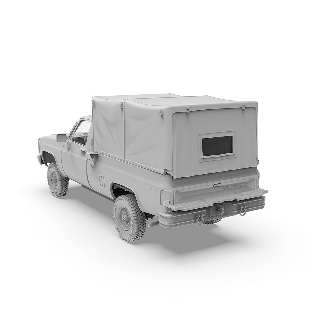 AK35031 1/35 M1008 ���ѥȥ�å����դ�