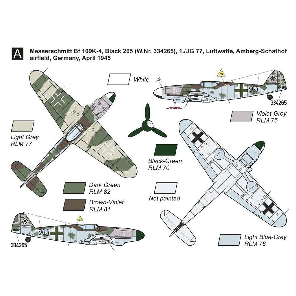 MKM144197 1/144 メッサーシュミット Bf109K-4 ｢コンラッド｣ | マーク