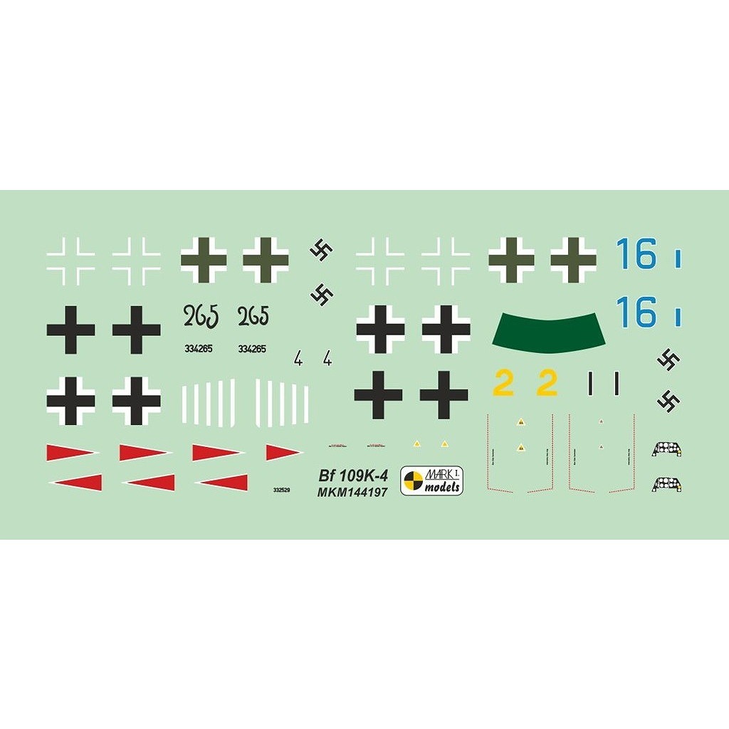 MKM144197 1/144 メッサーシュミット Bf109K-4 ｢コンラッド｣ | マーク
