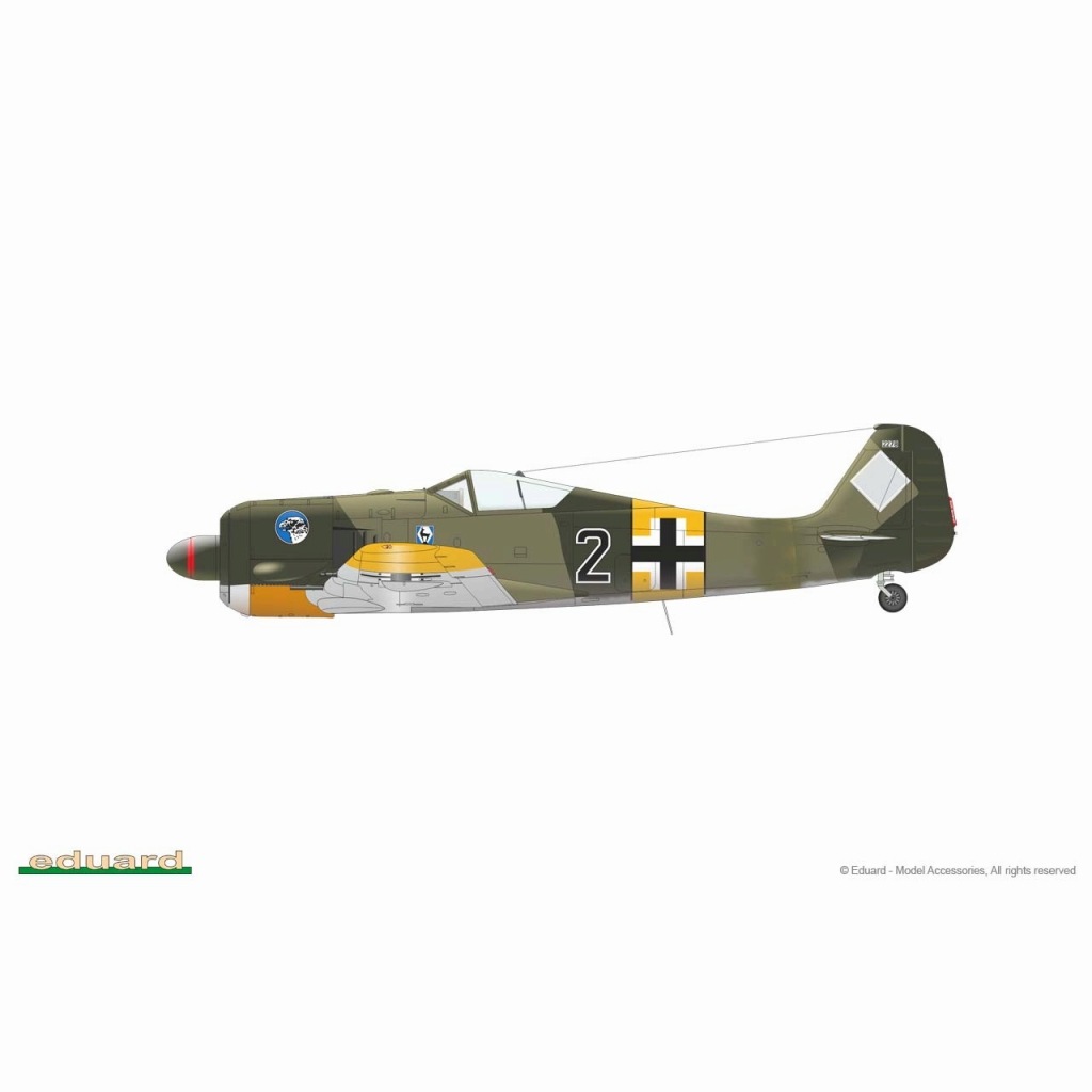 82144 フォッケウルフ Fw190A-3 プロフィパック | エデュアルド