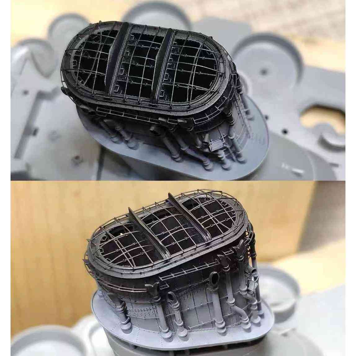 IJN35105 日本海軍 戦艦 大和用 煙突 (一体成型)【ネコポス規格外