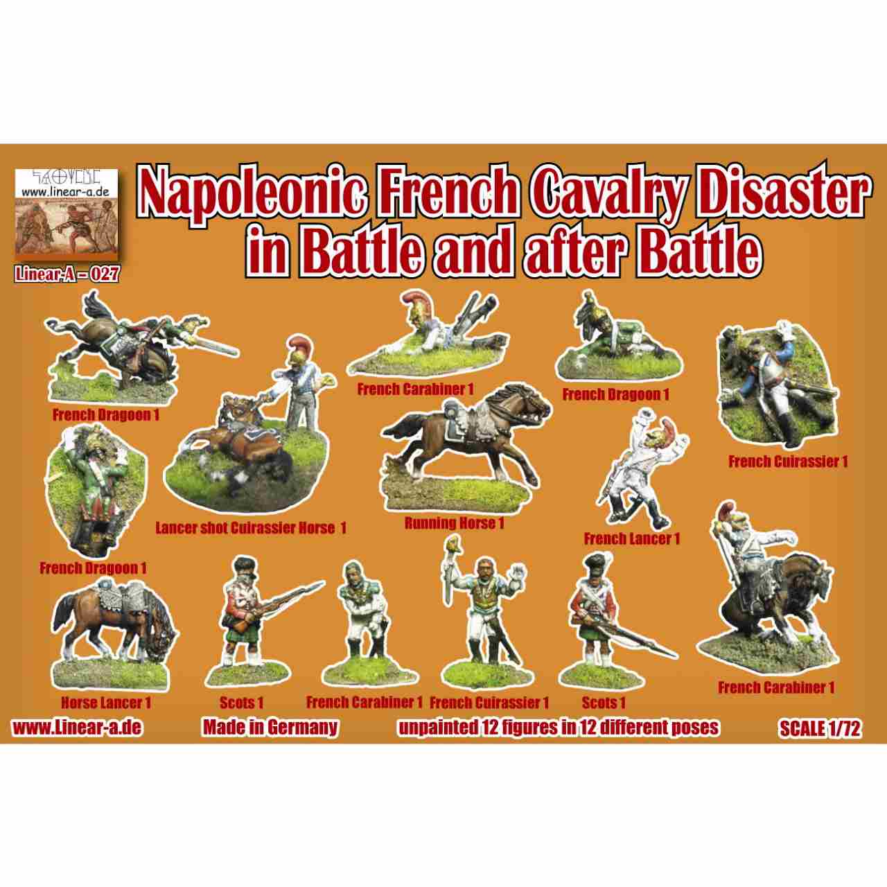 LA027 ナポレオン戦争 フランス騎兵 | リニアA LINEAR-A