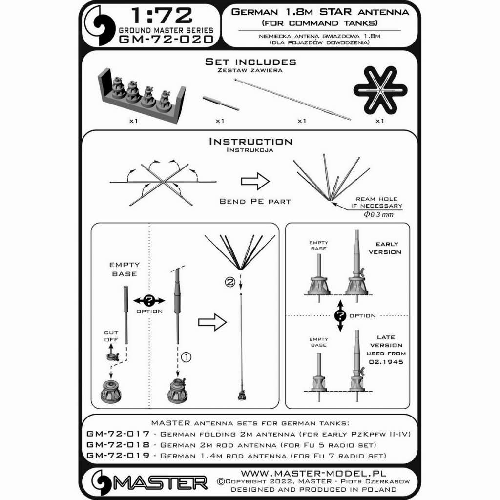 GM72-020 WWII  1.8m ƥ ش