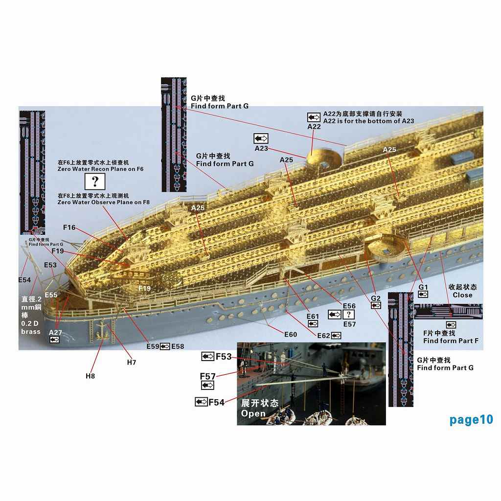 FS710260 日本海軍 航空巡洋艦 最上用 アップグレードセット