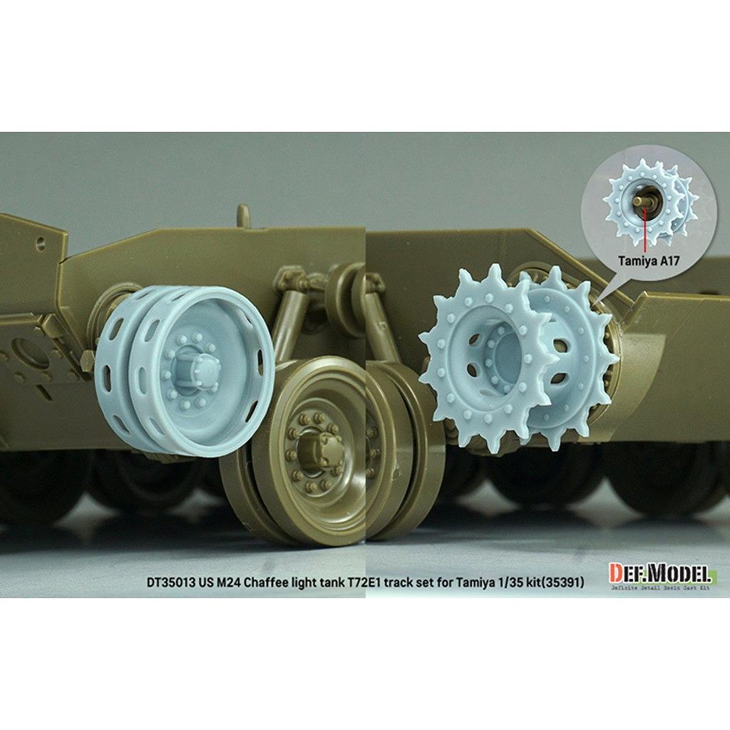 �ڿ����ʡ�DT35013 1/35 ����ꥫ M24 ���㡼�ե��� T72E1 ��ư���ӥ��å�