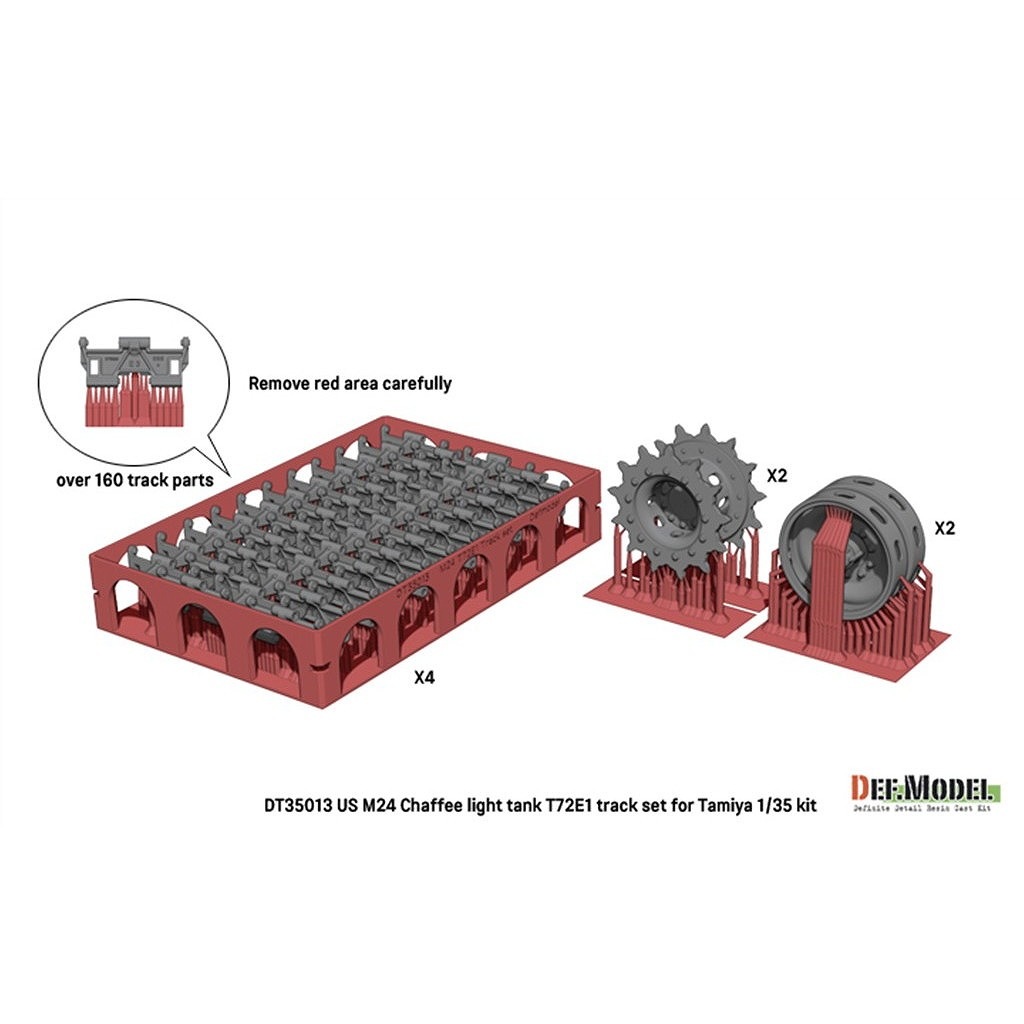 �ڿ����ʡ�DT35013 1/35 ����ꥫ M24 ���㡼�ե��� T72E1 ��ư���ӥ��å�
