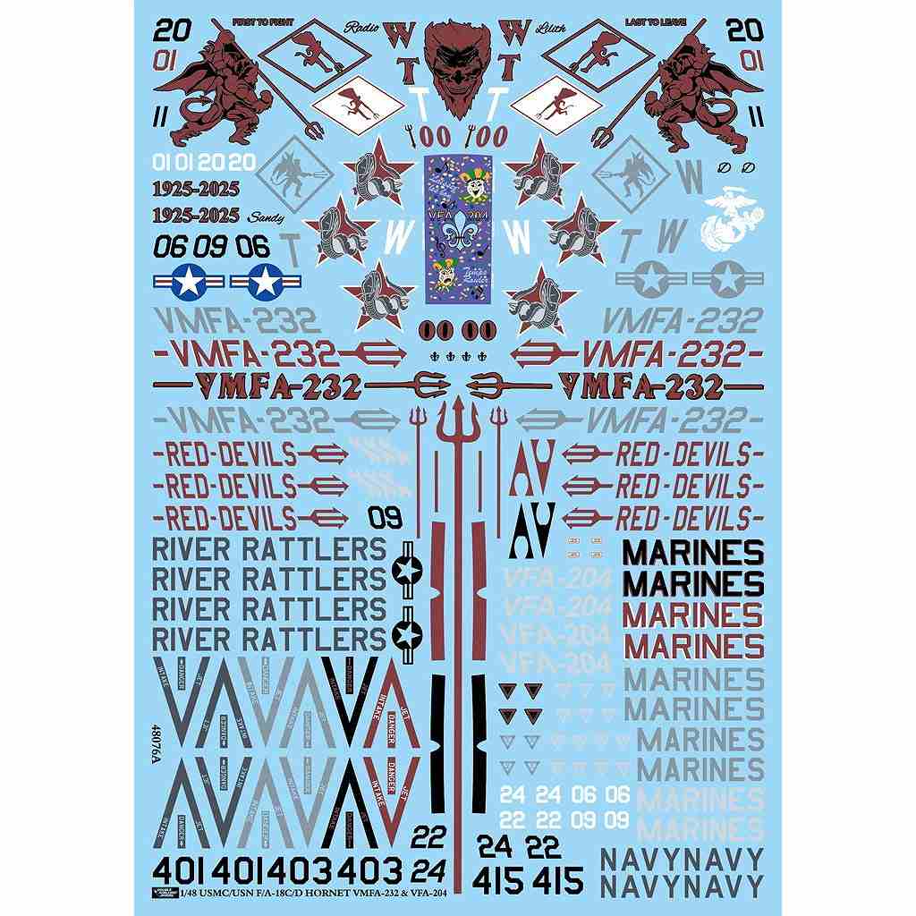 新製品】61-4278 1/48 アメリカ海兵隊/海軍 F/A-18C/D ホーネット VMFA