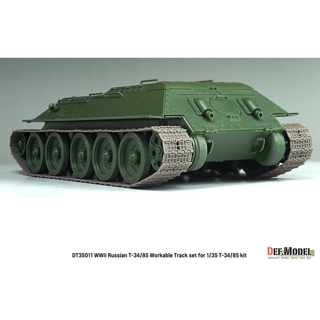 DT35011 1/35 WWII ソビエト T-34/85 可動履帯セット | DEFモデル DEF