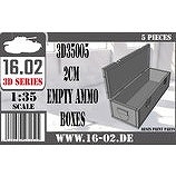 3D35005 1/35 WWII ドイツ 2cm 砲弾用 空の弾薬箱 | 16.02 | AFV,AFV用