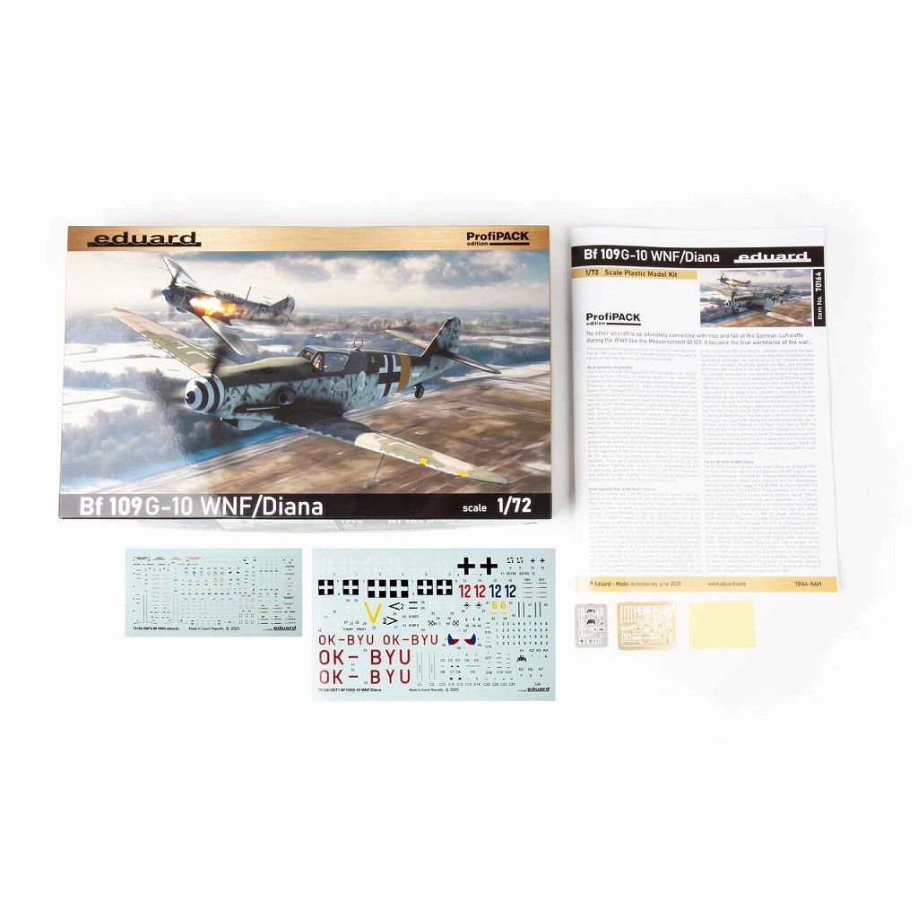 70164 1/72 メッサーシュミット Bf109G-10 WNF/ダイアナ プロフィ
