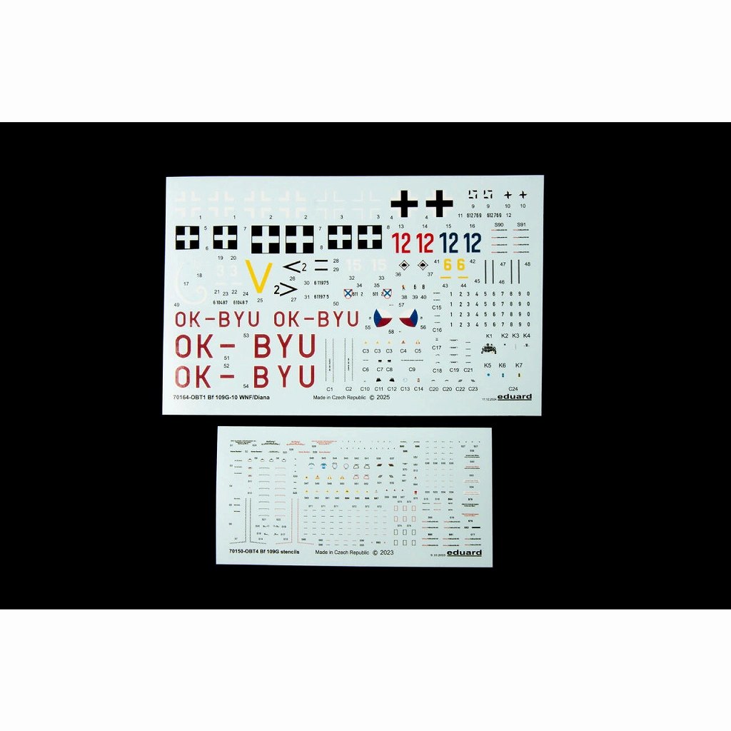 70164 1/72 メッサーシュミット Bf109G-10 WNF/ダイアナ プロフィ