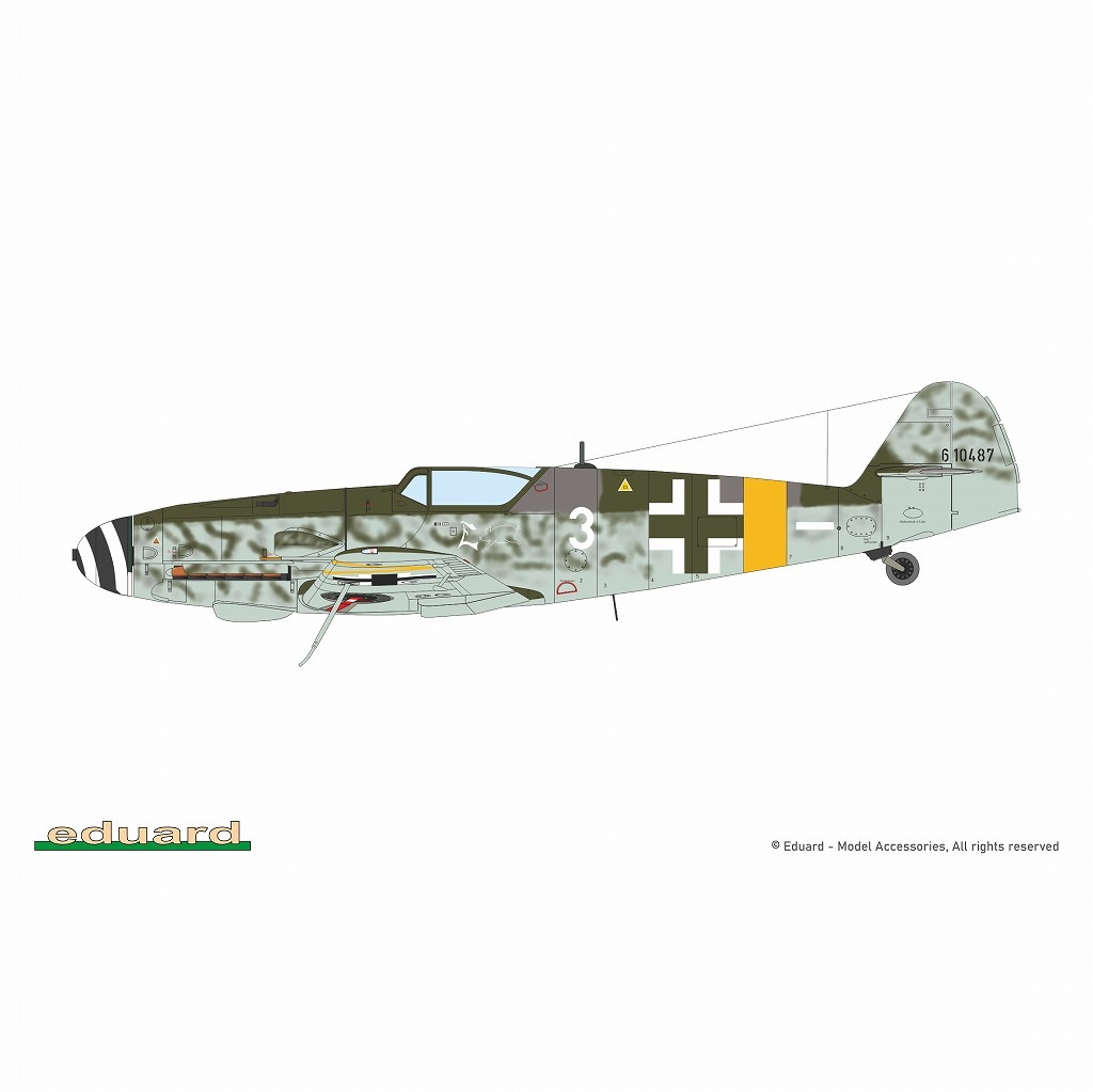70164 1/72 メッサーシュミット Bf109G-10 WNF/ダイアナ プロフィ