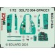 3DL72064 1/72 �ߥ� MiG-21bis �ե��å���٥å� ���ڡ�������3D�ǥ����� w/���å��󥰥ѡ��ĥ��å� (���ǥ奢�����)