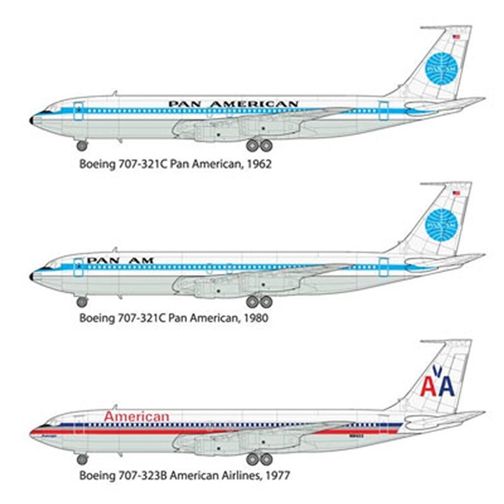 338 米 ボーイング 707-321 旅客機 パンナム | ローデン RODEN