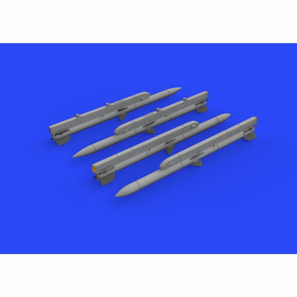 ブラッシン672219 AIM-120C AMRAAM 空対空ミサイル ランチャー付き(4個