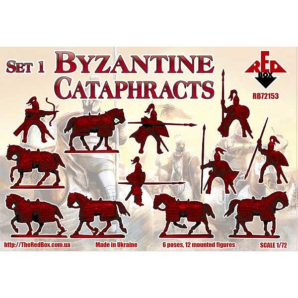 72153 ビザンツ帝国カタフラクト重装甲騎兵セット1 6ポーズ12騎