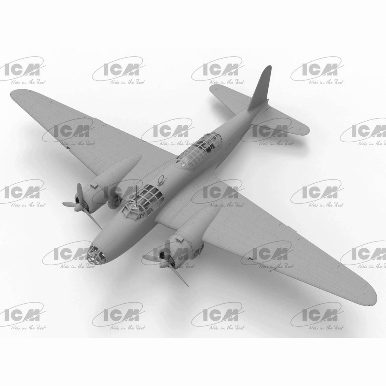 72205 日本陸軍 中島 Ki-21-Ia 九七式重爆撃機 | ICM | 飛行機
