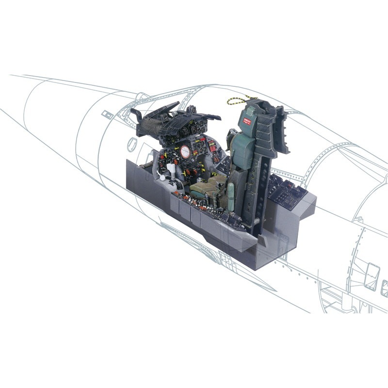 プラモデル完成機　1/12　F-104Gコクピット プラモデル完成機 1/12 F-104Gコクピット - メルカリ