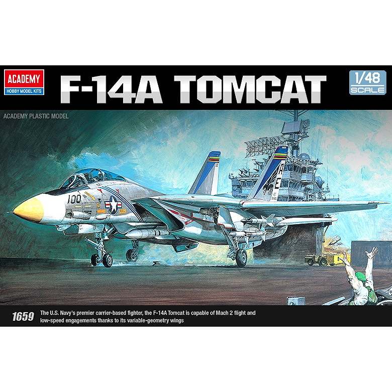 12253 1/48 ����ޥ� F-14A �ȥ७��å� ��143��Ʈ����������