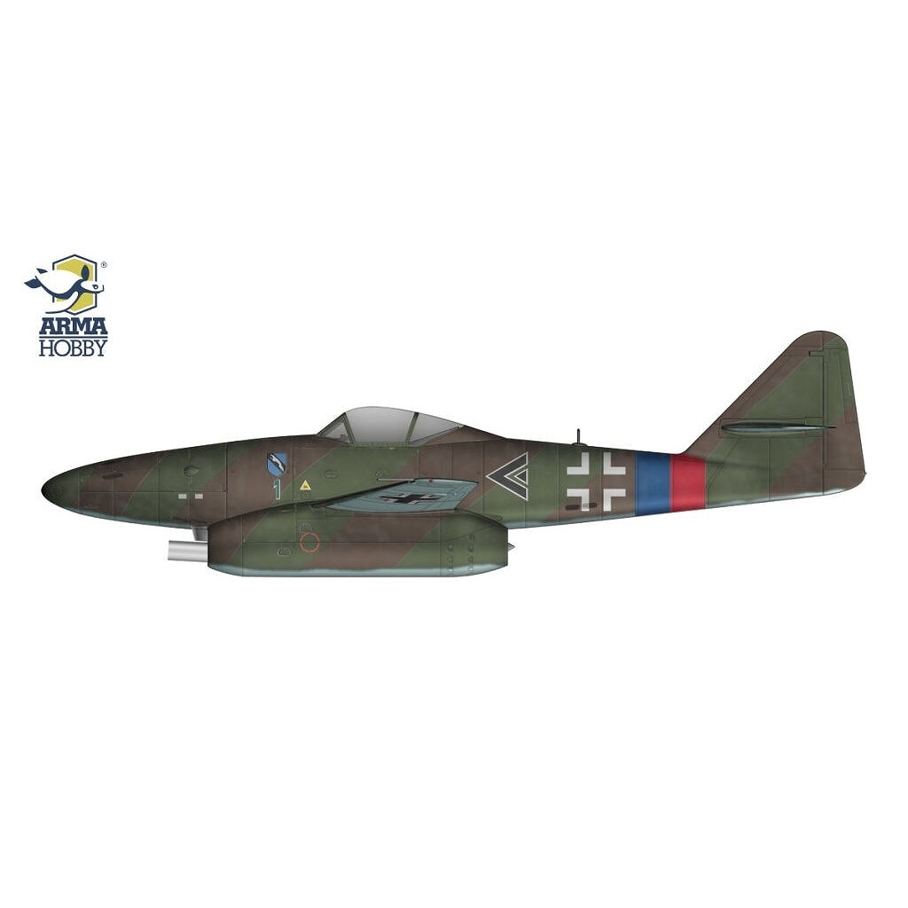 70084 1/72 メッサーシュミット Me262A-1a w/WGr.21ロケット