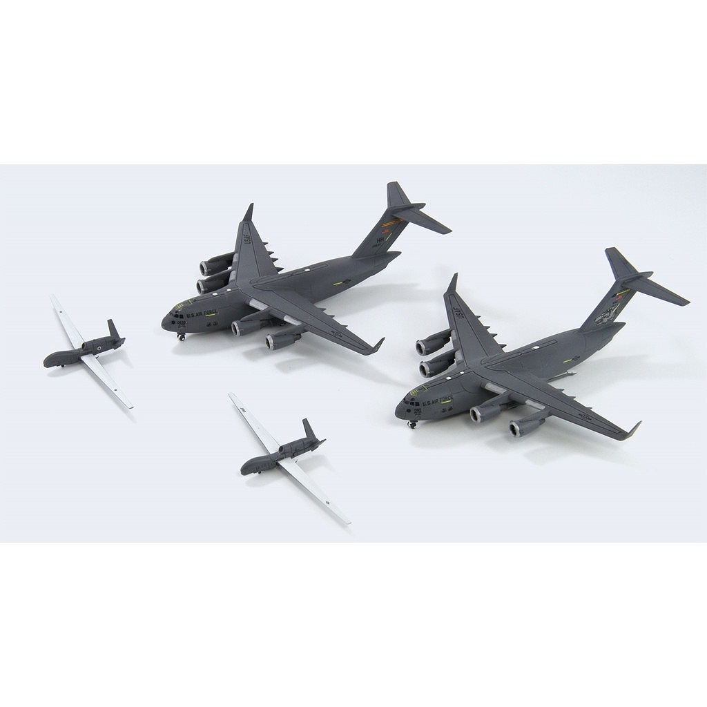 S58SP 1/700 アメリカ空軍機セット4 メタル製 B-66爆撃機 1機付き