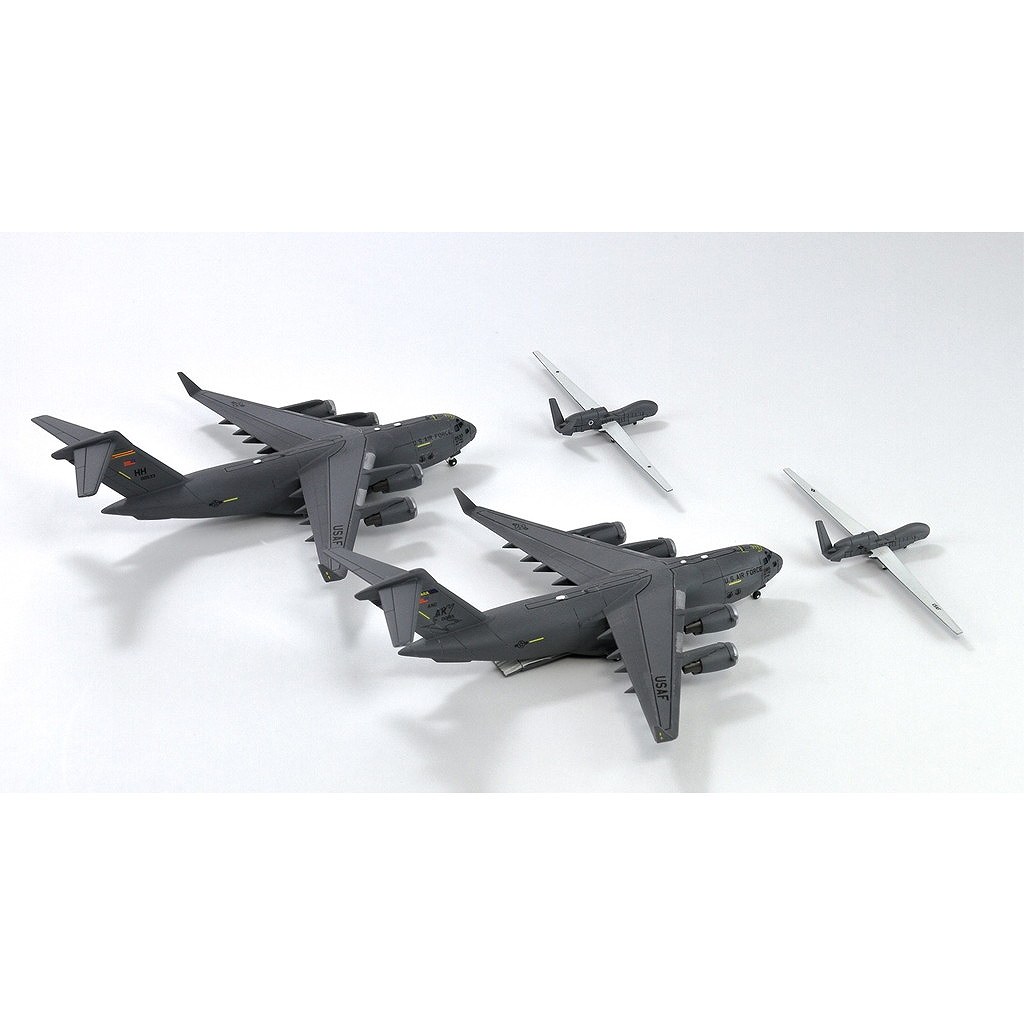 S58SP 1/700 アメリカ空軍機セット4 メタル製 B-66爆撃機 1機付き