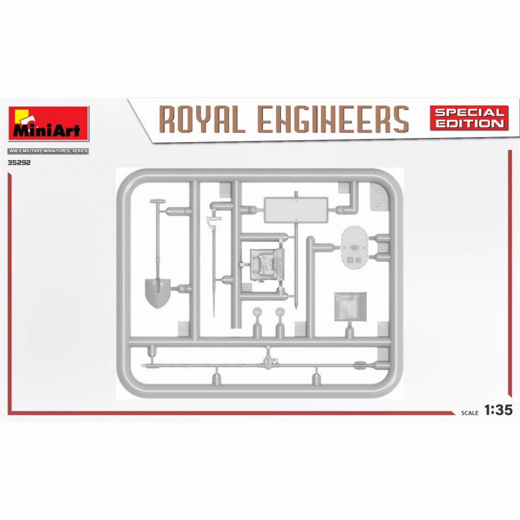 英国軍隊フィギュアセット プラモデル :: その他 :: WW.II イギリス軍戦車兵 冬季