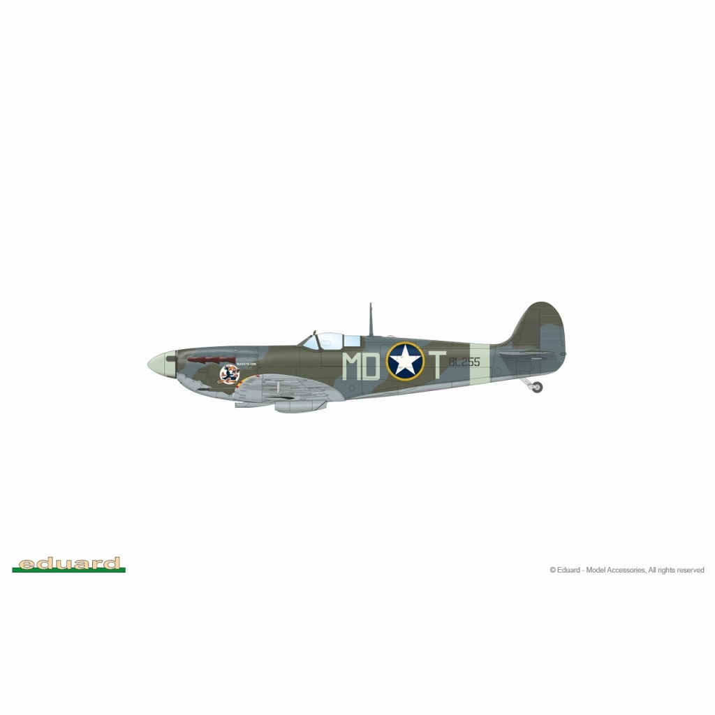 ガルテックス製スピットファイアＭｋⅤｃコールドウェル１／４８　組立キット未開封 ガルテックス製スピットファイアMkⅤcコールドウェル1／48