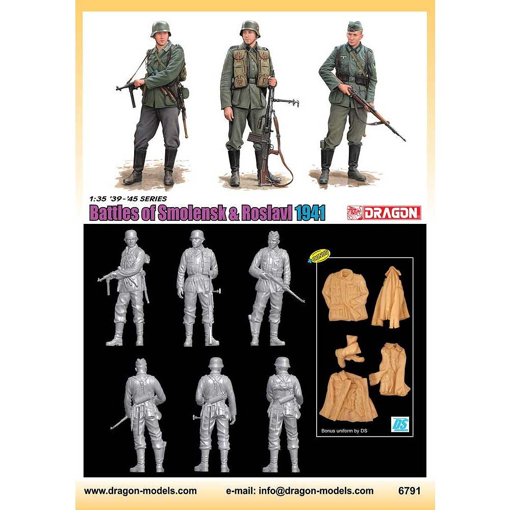 6791 WWII ドイツ軍 スモレンスク&ロスラヴリの戦い 1941