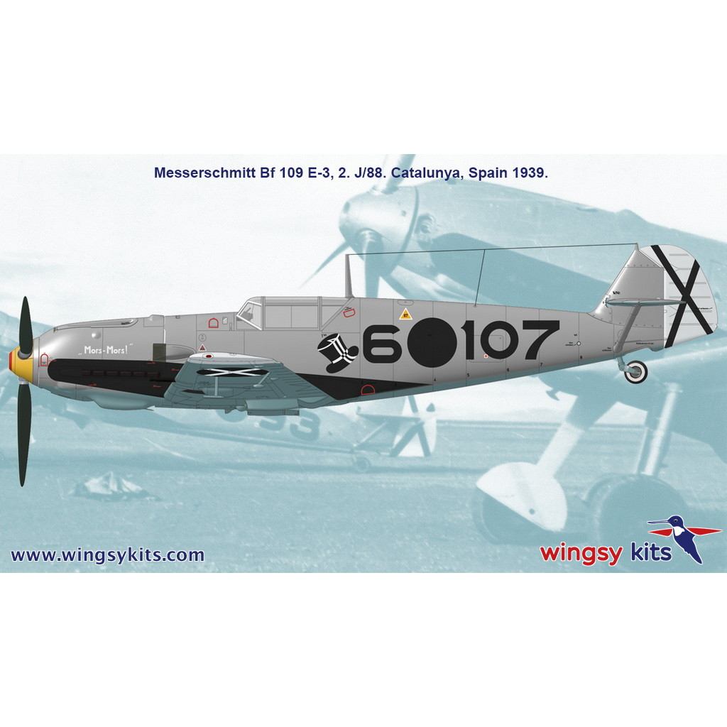 1140 1:48 コンドル軍団 1/48 Bf109A/B 