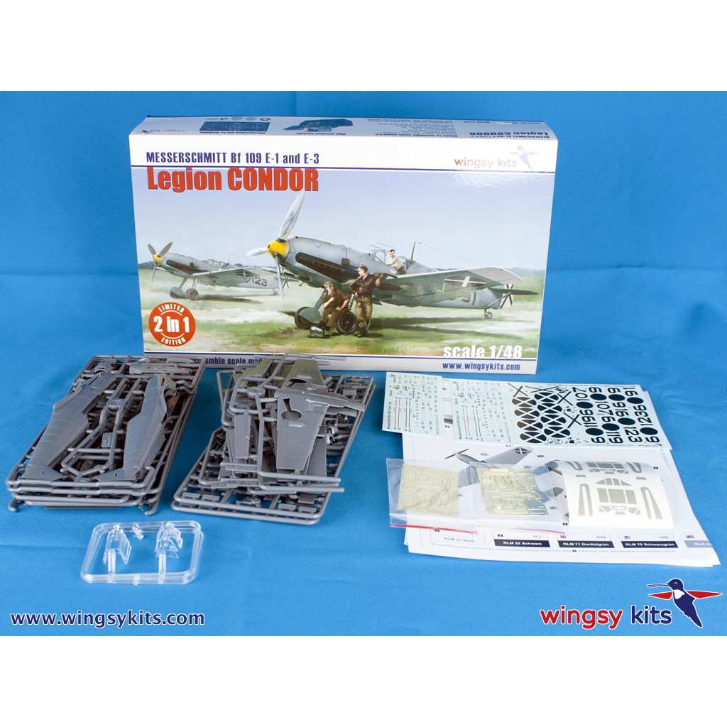 Bf-109E-1/3 デュアルコンボ ウィングジーキット コンドル軍団 Bf-109E-1/3 デュアルコンボ ウィングジーキット コンドル軍団
