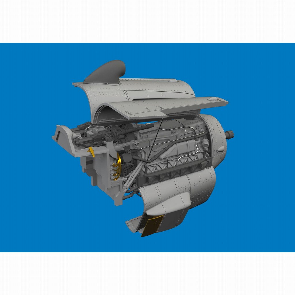 ブラッシン672402 1/72 メッサーシュミット Bf109G-10 エルラ工場生産