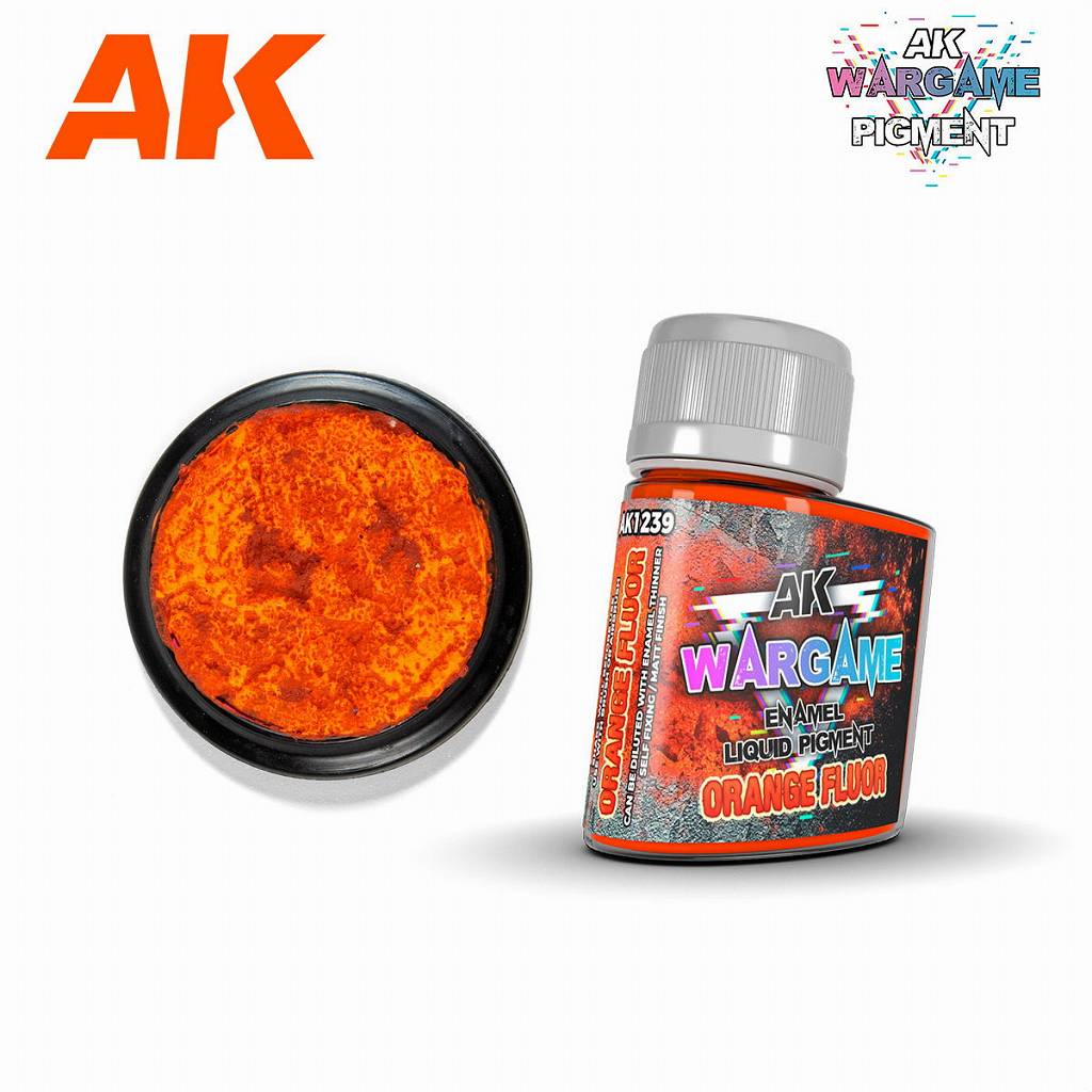 AK01239 リキッドピグメント 蛍光オレンジ | AKインタラクティブ AK