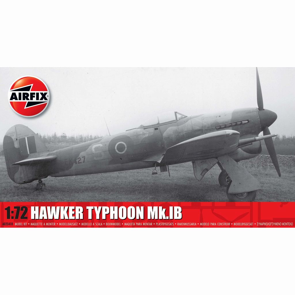 A02041B 1/72 ホーカータイフーン Mk.IB | エアフィックス AIRFIX