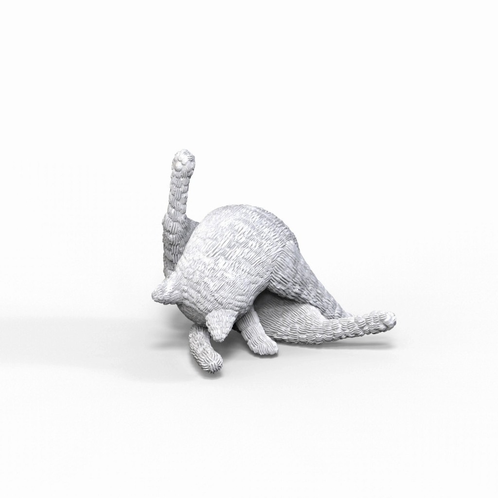 ZA-008B ジオラマアクセサリー 猫セット(7点) | トリファクトリー