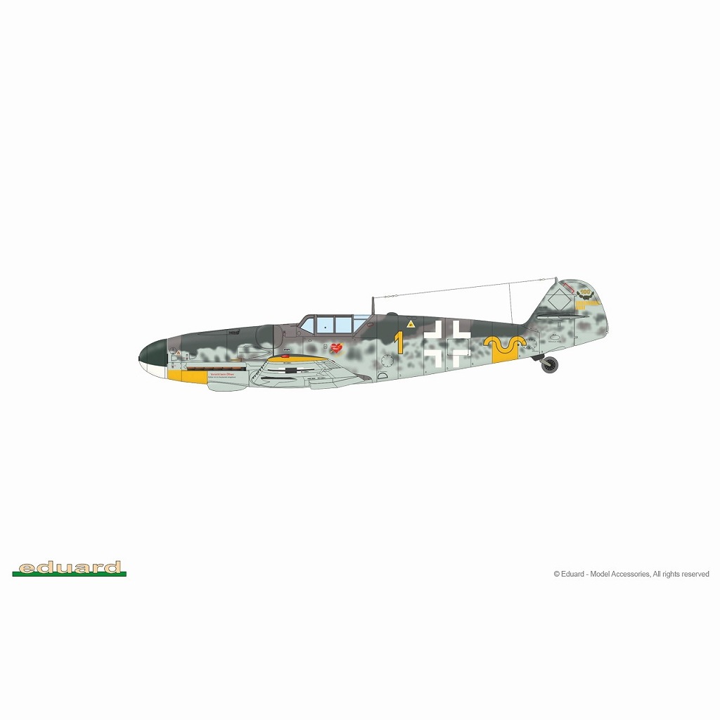 2144 1/72 グスタフ パートI メッサーシュミット Bf109G-5/6 デュアル