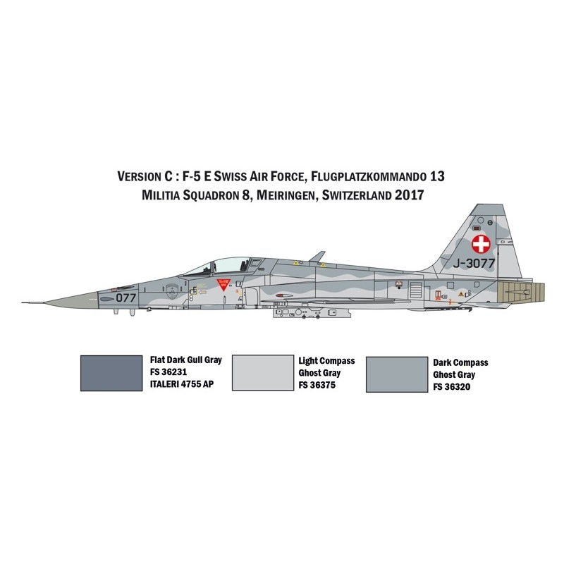 1420 ノースロップ F-5E タイガーII スイス空軍 | イタレリ