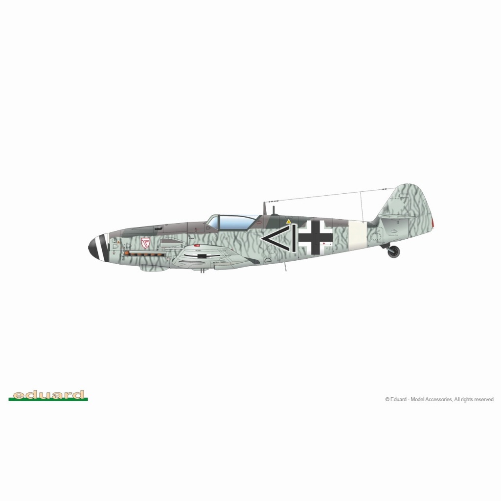 82163 メッサーシュミット Bf109G-6/AS プロフィパック | エデュアルド