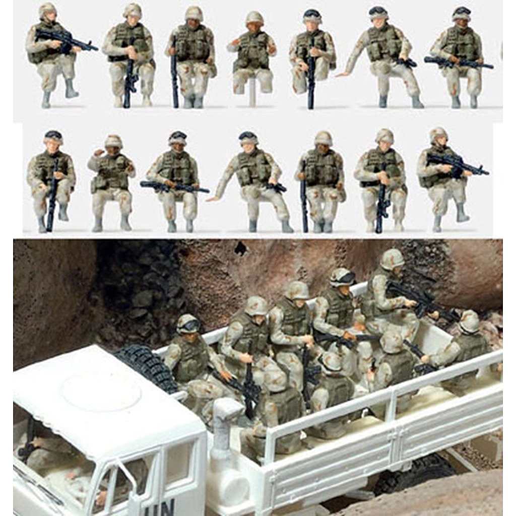 72544 現用 米陸軍車両ドライバー&乗車兵士14体 | プライザー