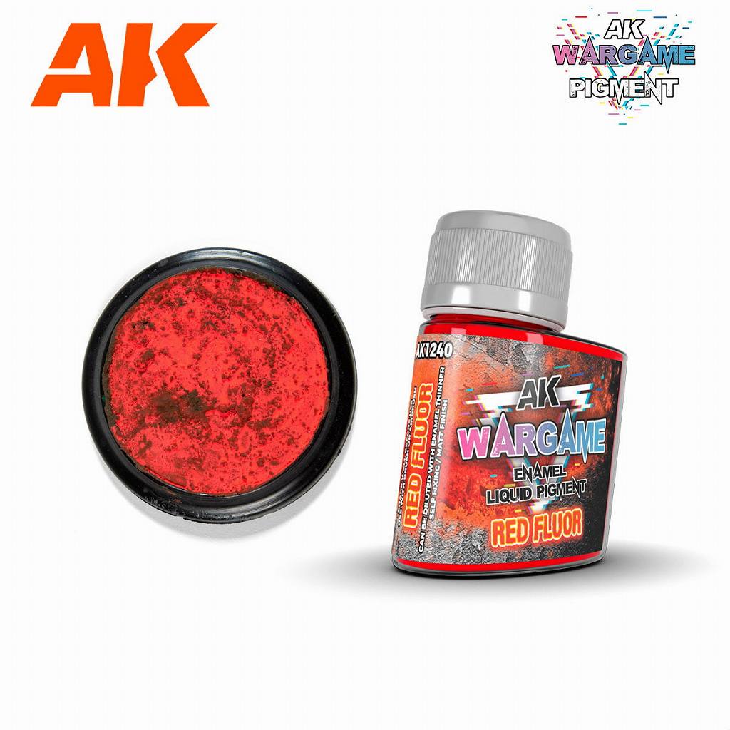 AK01240 リキッドピグメント 蛍光レッド | AKインタラクティブ AK