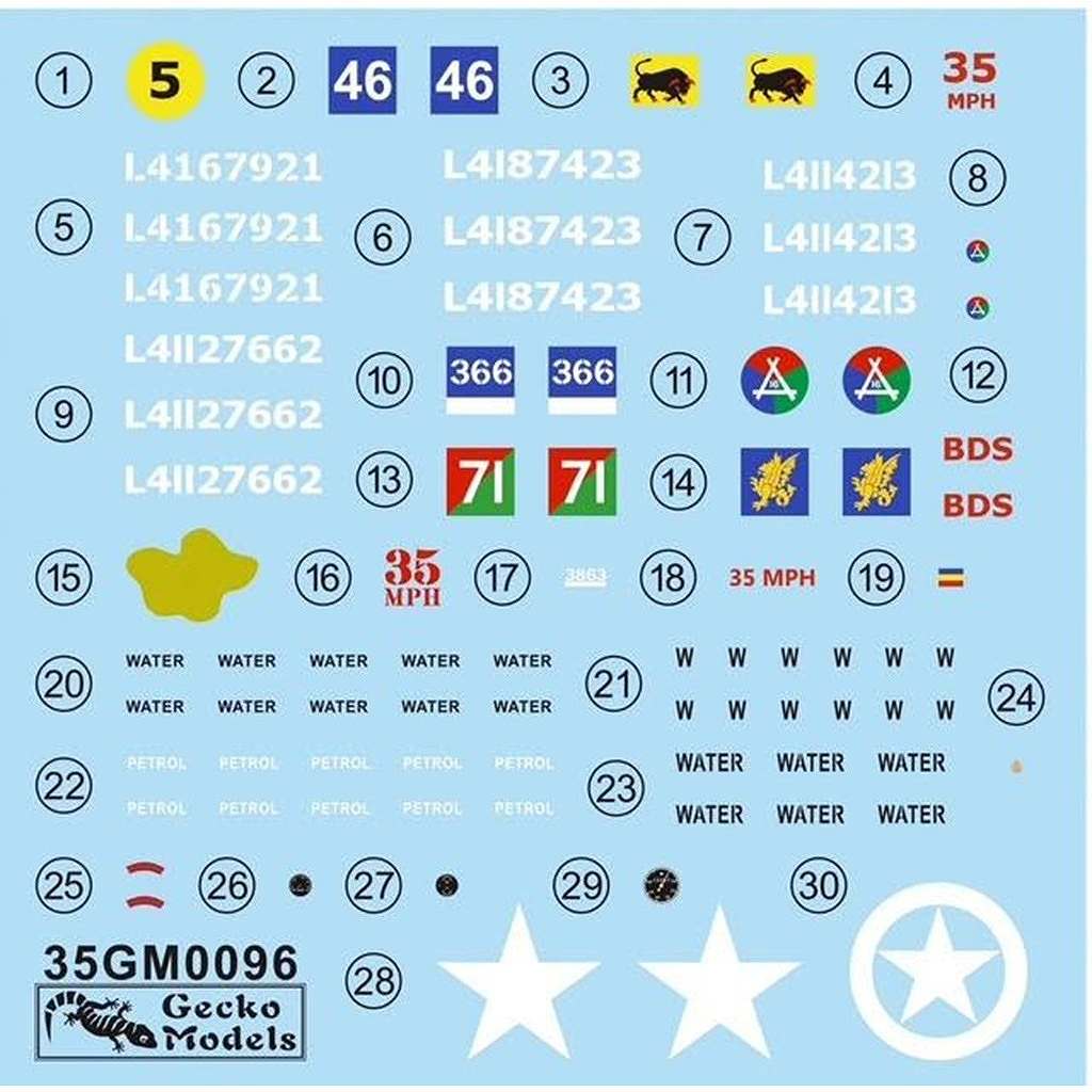 �ڿ����ʡ�35GM0096 1/35 �٥åɥե����� OXD 30cwt 4x2 GS �ȥ�å� (��°�����楿����)