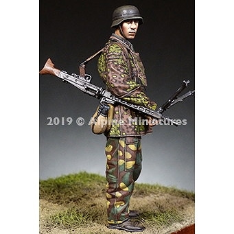 35266 WWII 独 MG43を抱える射撃手 SS第12HJ師団 | アルパイン Alpine