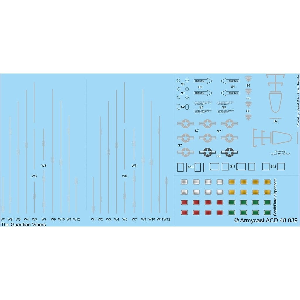 ACD48039 1/48 F-16C �ե����ƥ��󥰥ե��륳�� ����ꥫ������