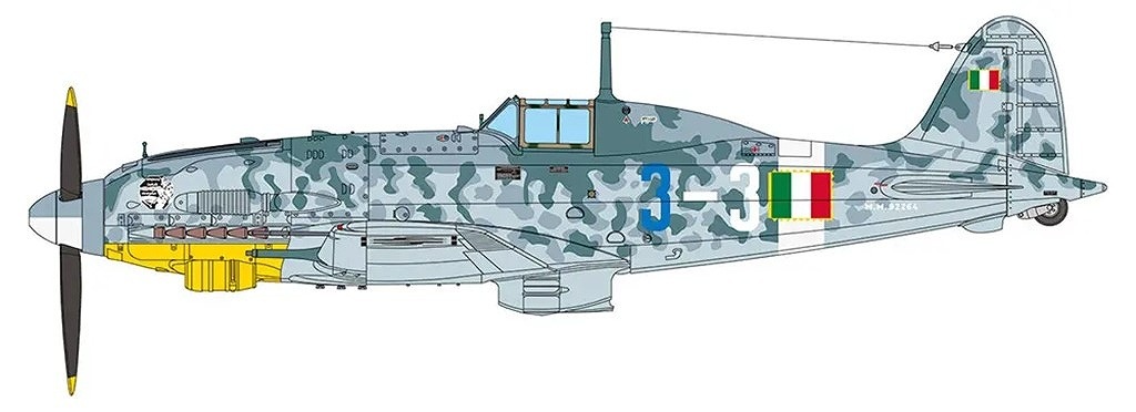 2519 1/32 WWII �����ꥢ���� �ޥå� MC.205 �٥�ȥ������ܸ�������­��������°��