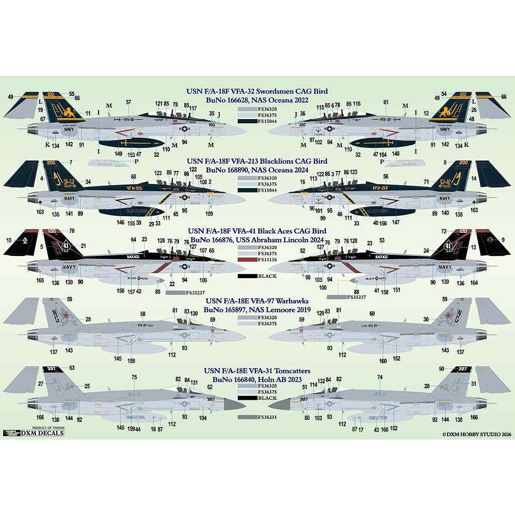 �ڿ����ʡ�61-7169 1/72 ����ꥫ���� �ܡ����� F/A-18E/F �����ѡ��ۡ��ͥå� VFA-31/32/41/97/213